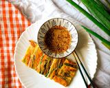 Foto langkah ke 10 dari resep 205. Pa-Jeon/ Haemul Pajeon/Korean Scallion Pancake.