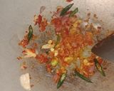 Foto langkah ke 7 dari resep Kepala Cumi Masak Tauco Pete Pedas.