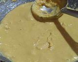 A picture of step 1 of Besan ladoo.