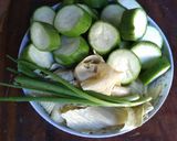 Hình bước làm 1 của món Canh mướp