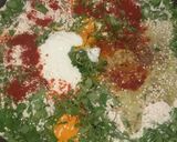 A picture of step 1 of Methi thepla.