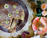 صورة لخطوة 8 من وصفة 🥧 كعكة التفاح ستروسل 🍎🍏🍎