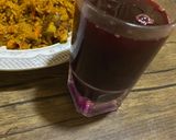 A picture of step 3 of Doum palm (Goruba) zobo🍷.