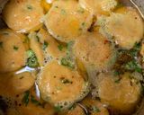 A picture of step 2 of Dal Dhokli / Dal Tikki.