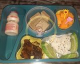 Foto langkah ke 2 dari resep Nasi bento beef teriyaki.