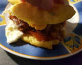 Foto del paso 4 de la receta: Pan para hamburguesas sin gluten en sartén Essen
