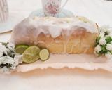 A picture of step 3 of Pound cake with lemon glaze.