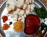 চটপটা পাউরুটি চাট রেসিপির ধাপ 1 ছবি