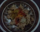 A picture of step 2 of Soya nuggets.