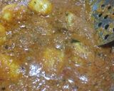 A picture of step 6 of Kathiyawadi style dum aloo.