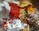 A picture of step 1 of Pulao Seekh Kabab.