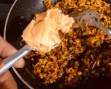A picture of step 3 of Fresh turmeric sabzi.