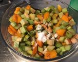 Une image de l'étape 4 de Compote abricots rhubarbe.