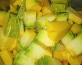 कद्दू की खट्टी मिठी गुड़ की सब्जी (kaddu ki khatti meethi gur ki sabzi recipe in Hindi) रेसिपी चरण 1 फोटो