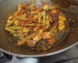 A picture of step 4 of Drumstick, Eggplant, and Lentil Dumpling Curry.