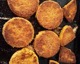 Foto del paso 7 de la receta: Hamburguesas de garbanzos enteros y zapallo