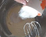 A picture of step 2 of Choco vanilla pinwheel.