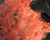 A picture of step 9 of STRAWBERRY CHEESECAKE (Baked).