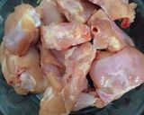 A picture of step 2 of KFC fried Chicken.