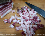 Foto del paso 2 de la receta: Macarrones con salsa carbonara y especias