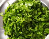 पालक ठेपला (palak thepla recipe in marathi) रेसिपी स्टेप 1 फोटो 