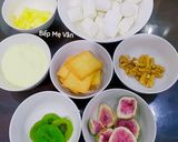 Hình bước làm 1 của món Kẹo Nougat - Hạnh Phúc Kiwi Và Sung Sấy Giòn
