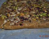 A picture of step 8 of Besan Halwa حلوای آرد نخودچی.