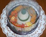 Foto langkah ke 7 dari resep Tumpeng mini nasi uduk simple magicom.