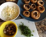 Foto del paso 1 de la receta Champiñones rellenos a la parrilla