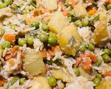 A picture of step 6 of Pineapple Jasmine Rice.