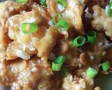 Foto langkah ke 6 dari resep Ayam Fillet Crispy Saos Lemon Madu.