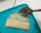 Foto langkah ke 3 dari resep Lumpia Isi Rebung-Ayam Gluten Free.