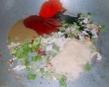 A picture of step 3 of Cabbage manchurian.
