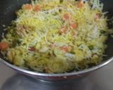 A picture of step 4 of Navratna Pulao.