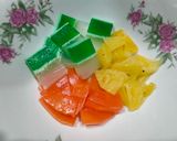 Foto langkah ke 9 dari resep 36. 🍧 Es Podeng Pelangi 🍧 (Es Koktail sederhana) 🍧.