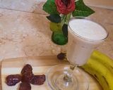 صورة لخطوة 3 من وصفة سموثي التمر والموز صحي ولذييذ 😋🥛🍌