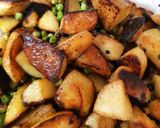 A picture of step 2 of My Sautèed mini Potatoes + Petite Pois😉.