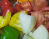 Foto del paso 2 de la receta: Brochetas de pollo y verduras a la parrilla