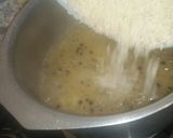 A picture of step 4 of Zeera rice.
