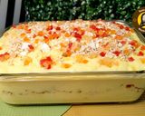 A picture of step 2 of Milk Vanilla Custard And Cake Pudding Or Truffle Pudding.