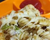 A picture of step 8 of Baked Cheese White Sauce Pasta.