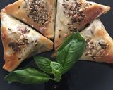 Foto del paso 5 de la receta: Samosas de queso de burgos y pesto