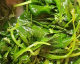 A picture of step 1 of Palak Paratha.