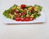 A picture of step 8 of Sweet Potato Salad.