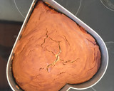 Foto del paso 7 de la receta: Torta invertida de manzana y duraznos en almíbar