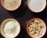 A picture of step 1 of Cashew Peanut Roll.