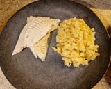 Une image de l'étape 3 de Turbot et célerisotto.