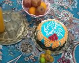 عکس مرحله 3 از دستور ایده تزئین کیک با خامه سس فرانسوی