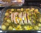 Foto del paso 13 de la receta: Filete de Cerdo al Cebollín y Chile Morrón Sonorense