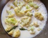 A picture of step 3 of Dudh Phulkopi.